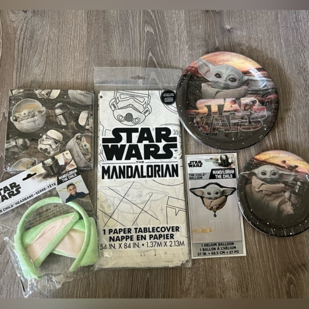 Starwars Mandalorian Birthday Bundle